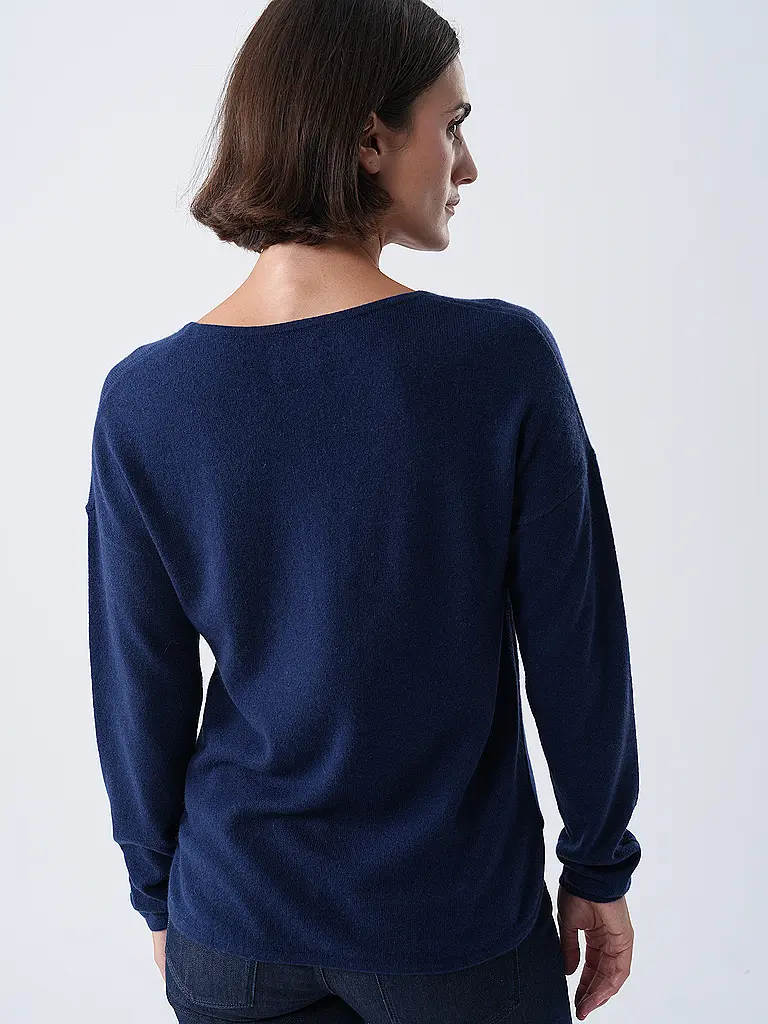 FYNCH-HATTON | Kaschmirpullover | Dunkelblau