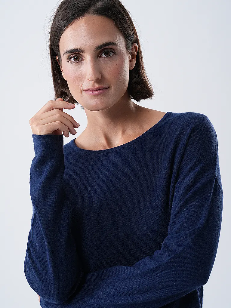 FYNCH-HATTON | Kaschmirpullover | Dunkelblau