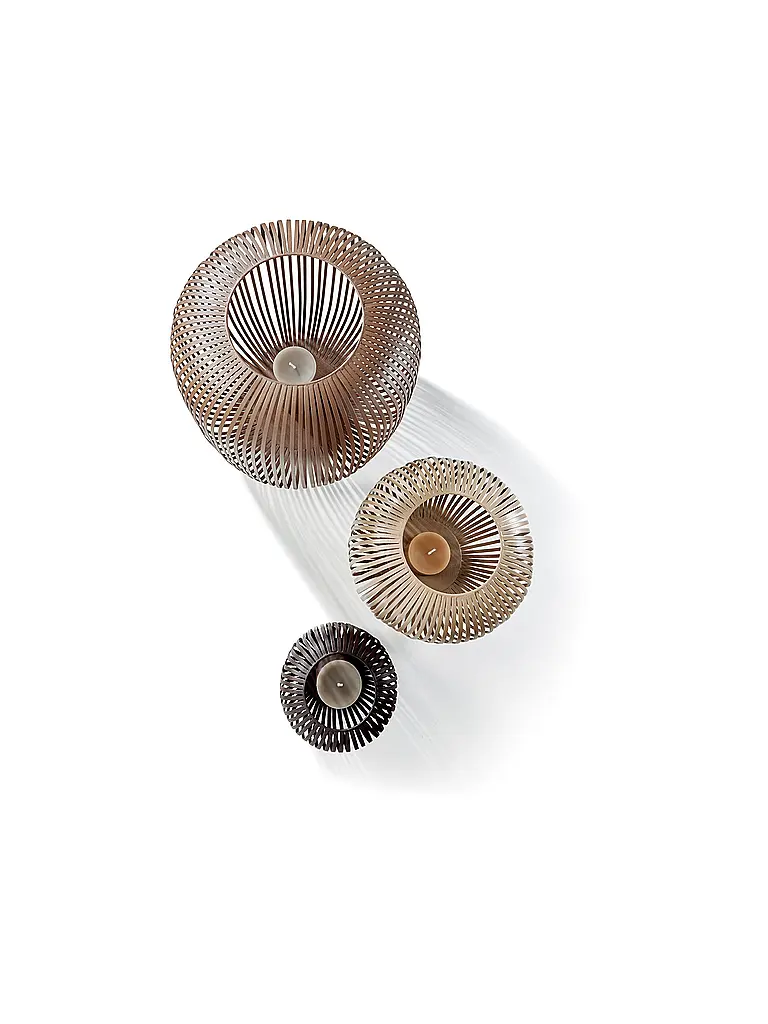FYNCH-HATTON | Laterne 23,5x20cm LIG Small Truffle | braun