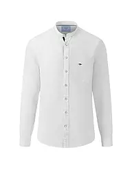FYNCH-HATTON | Leinenhemd Casual Fit | weiss