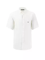 FYNCH-HATTON | Leinenhemd Casual Fit | weiss