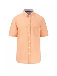 FYNCH-HATTON | Leinenhemd Casual Fit | Orange