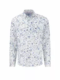 FYNCH-HATTON | Leinenhemd Casual Fit | weiss