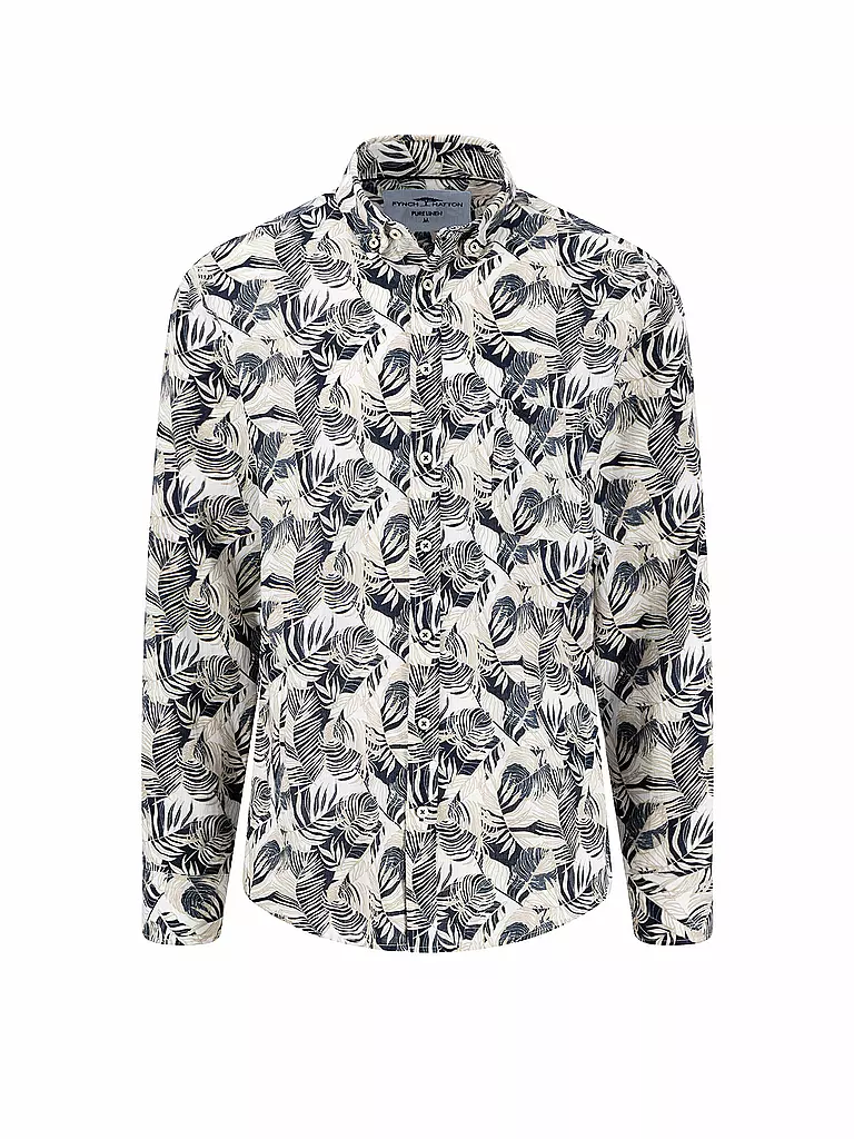 FYNCH-HATTON | Leinenhemd Casual Fit | beige