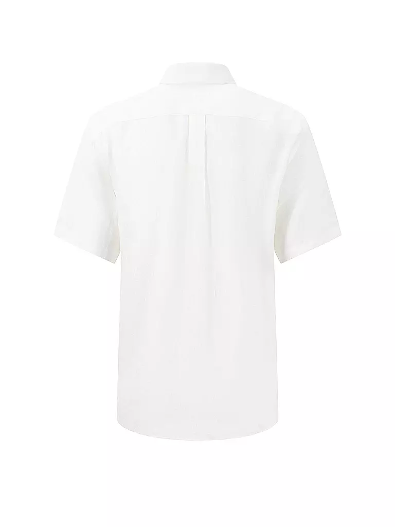 FYNCH-HATTON | Leinenhemd Casual Fit | weiss