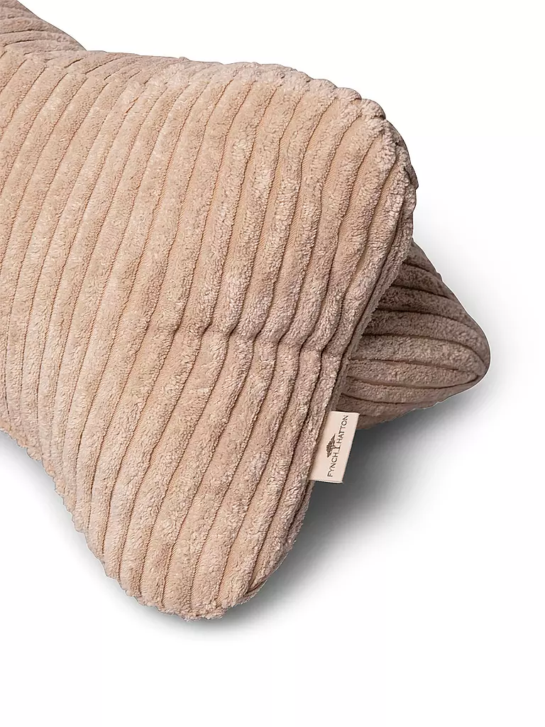 FYNCH-HATTON | Lesekissen KARIAMA 37x16cm Elephant Grey | hellgrau
