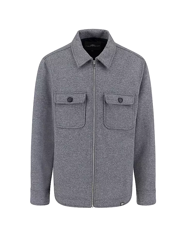 FYNCH-HATTON | Overshirt  | grau