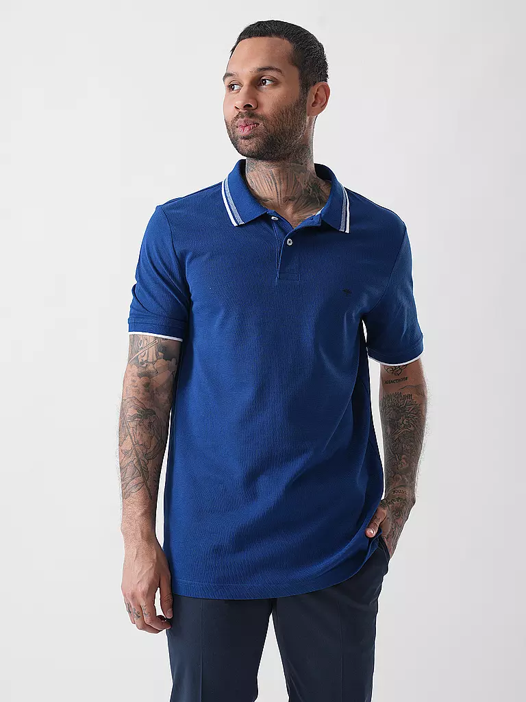 FYNCH-HATTON | Poloshirt Casual Fit | dunkelblau