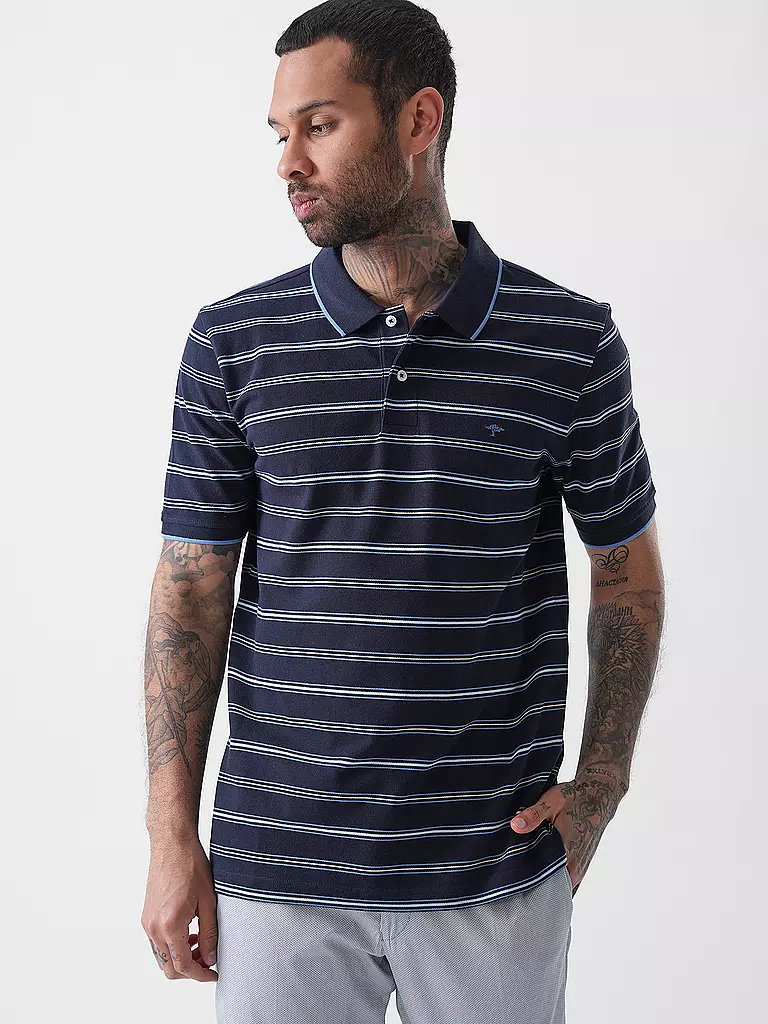 FYNCH-HATTON | Poloshirt Casual Fit | dunkelblau
