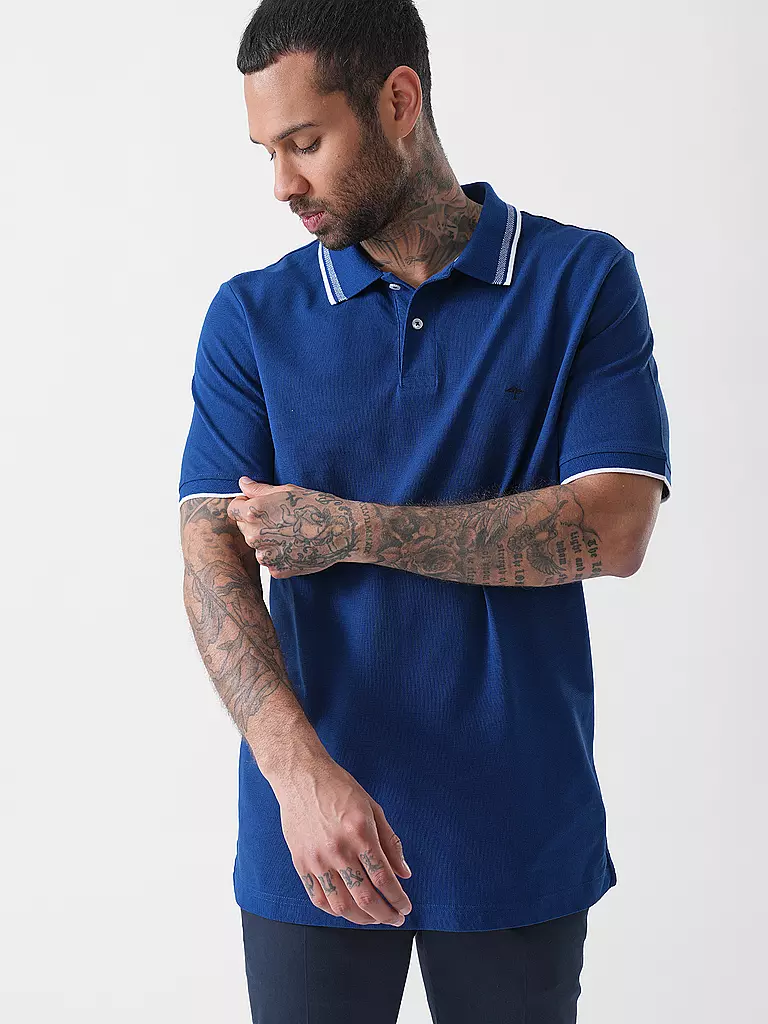 FYNCH-HATTON | Poloshirt Casual Fit | dunkelblau