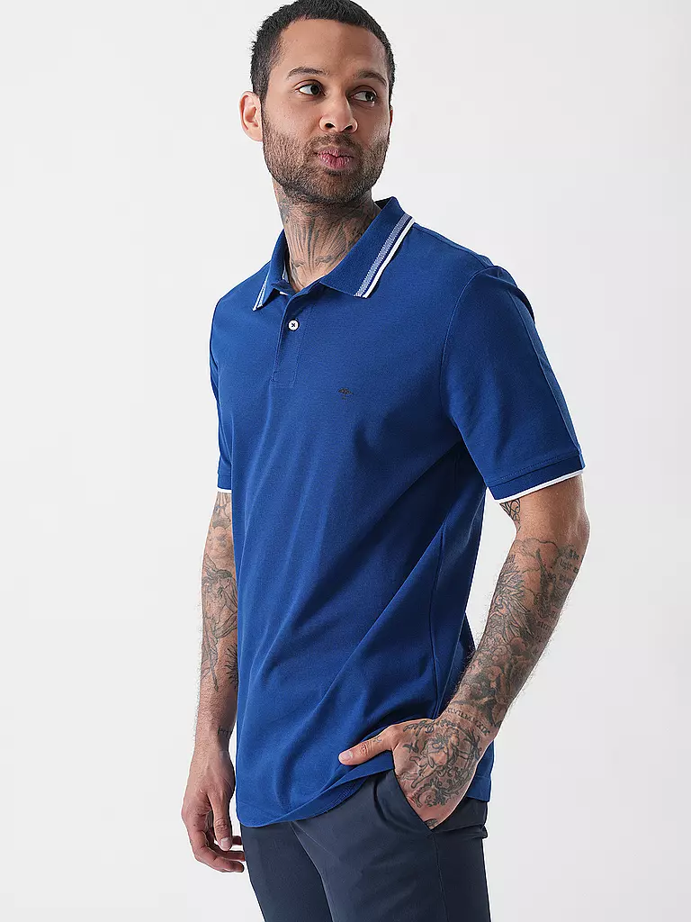 FYNCH-HATTON | Poloshirt Casual Fit | dunkelblau