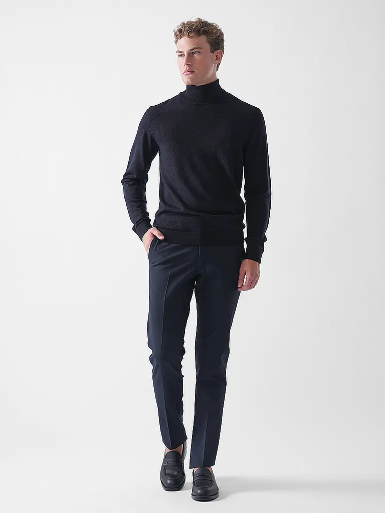 FYNCH-HATTON | Rollkragenpullover  | dunkelblau