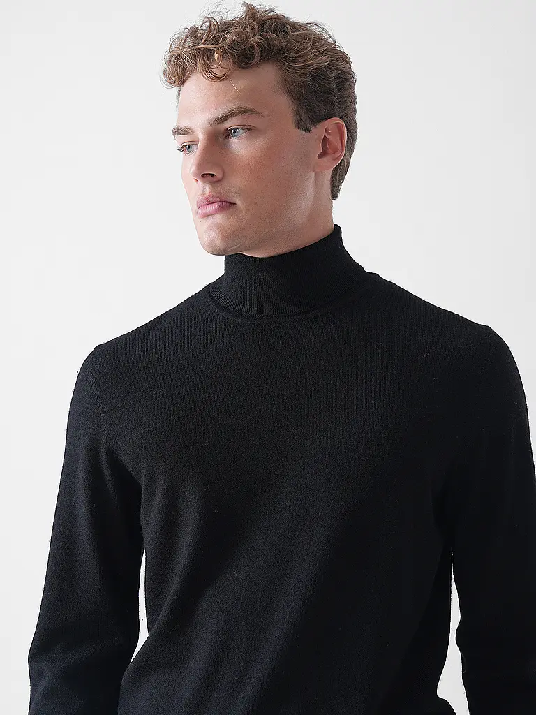 FYNCH-HATTON | Rollkragenpullover  | schwarz