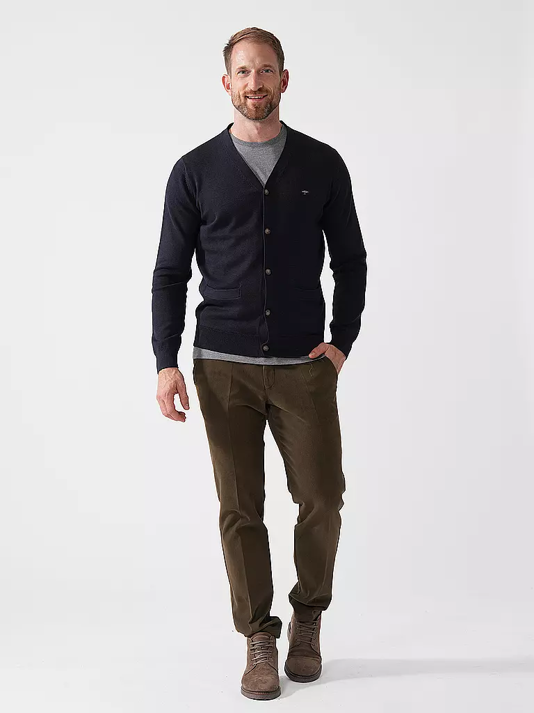 FYNCH-HATTON | Strickjacke | dunkelblau
