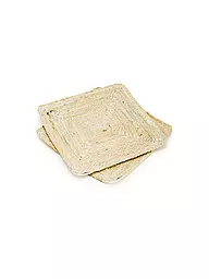 FYNCH-HATTON | Tischset 4tlg 33x33cm UTAMU Brown | beige