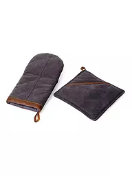 FYNCH-HATTON | Topflappen und Ofenhandschuh TAMBA  | dunkelblau