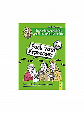 G & G VERLAG | Buch - Inspektor Schnüffels geheime Ratekrimi Bibliothek - Post vom Erpresser - Sprensicherung