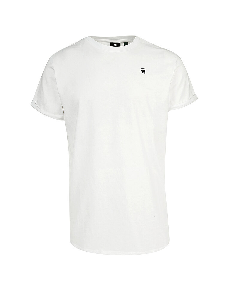 G-STAR RAW T-Shirt Regular-Fit LASH weiss | XS
