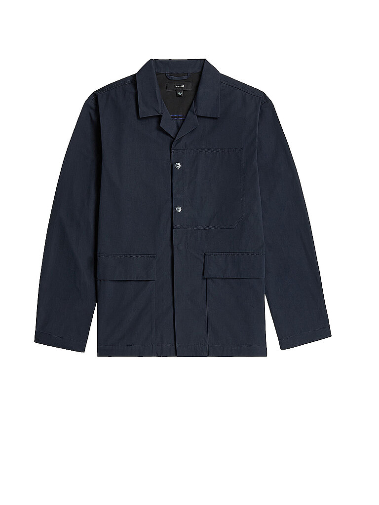 G-STAR RAW Overshirt MARSEILLE dunkelblau | S