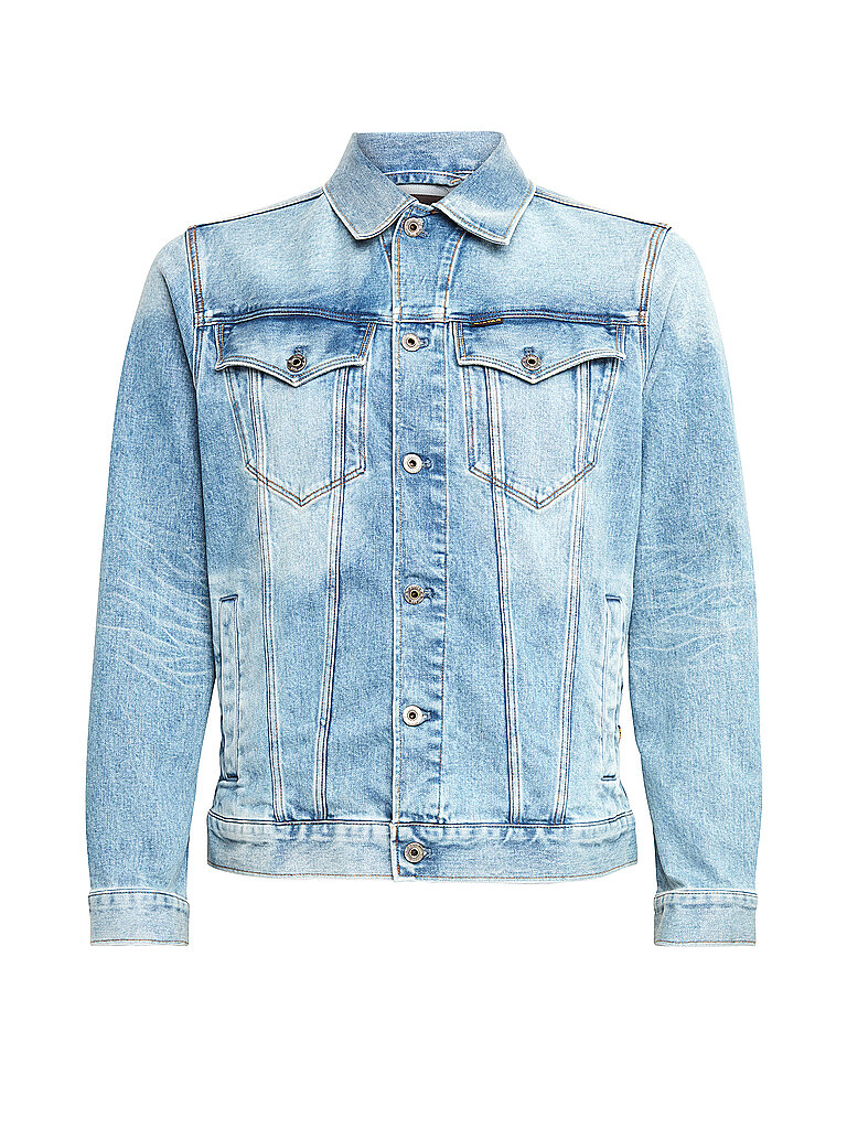 G-STAR RAW Jeansjacke Slim Fit 3301 blau | S