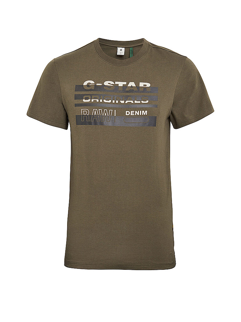 G-STAR RAW T Shirt grün | S