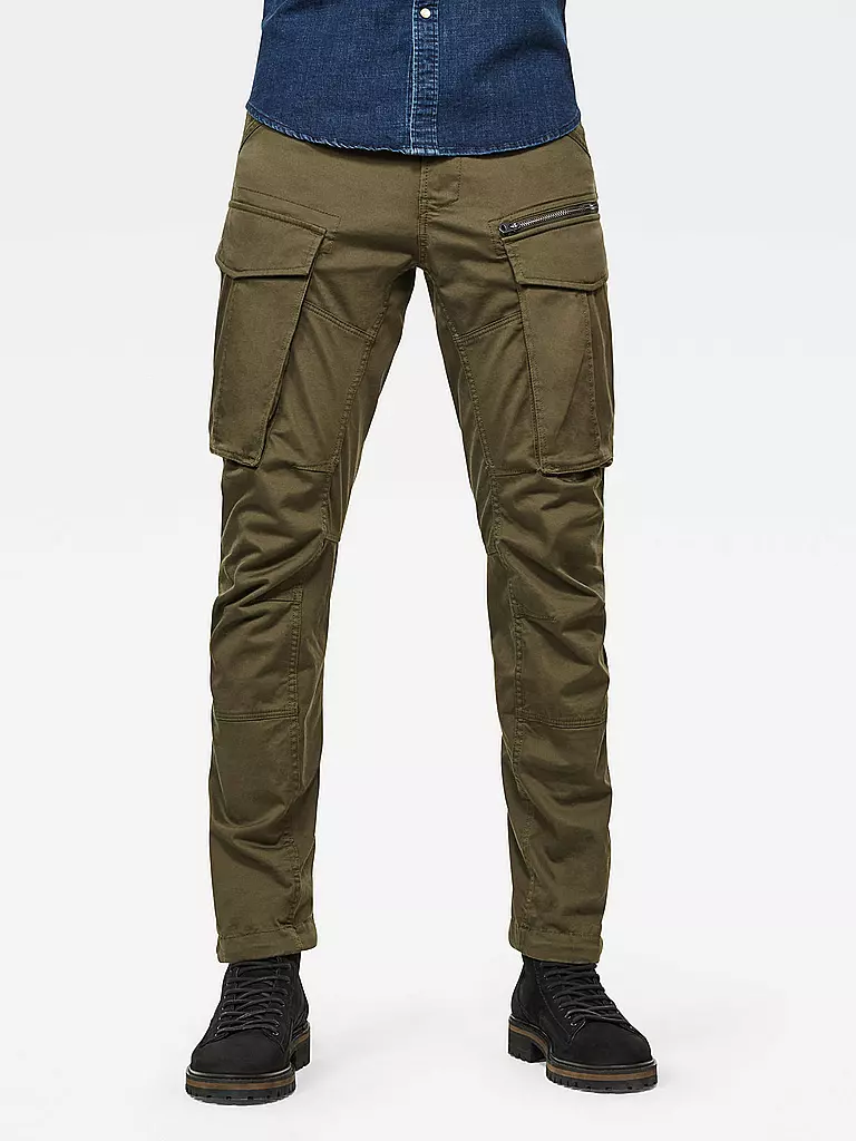 G-STAR RAW | Cargohose Rovic Tapered Fit  | olive