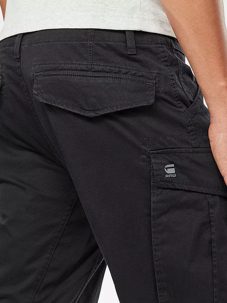 G-STAR RAW | Cargohose Tapered Fit ROVIC ZIP 3D | schwarz