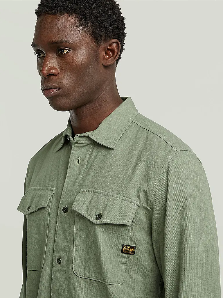 G-STAR RAW | Hemd Slim Fit MARINE | 
