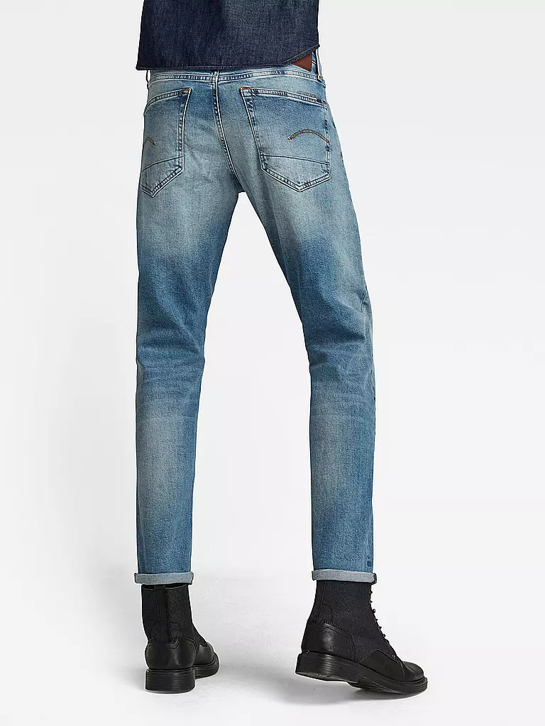 G-STAR RAW | Jeans Straight Tapered Fit 3301 | blau