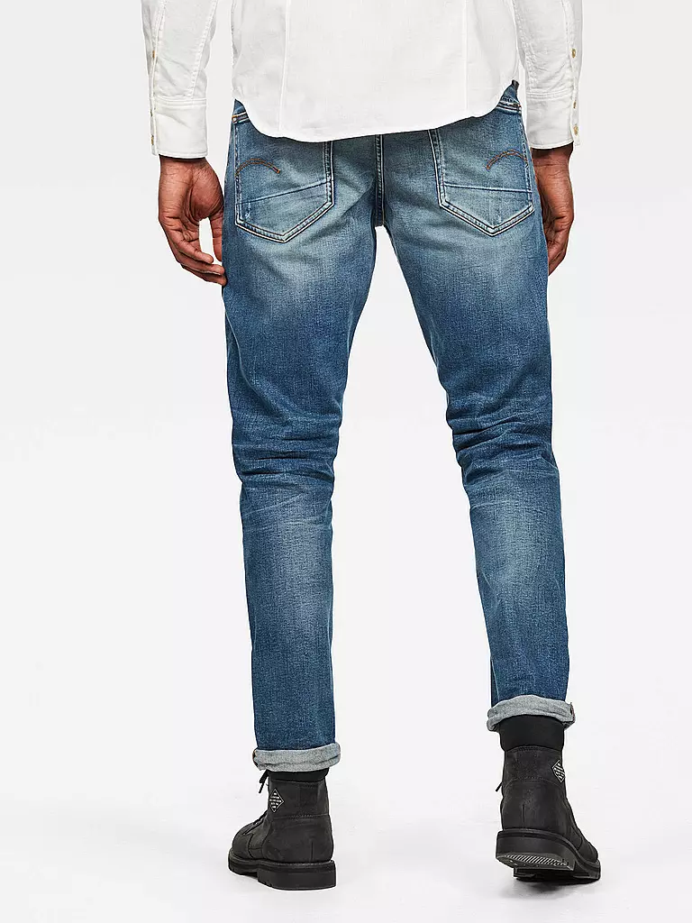 G-STAR RAW | Jeans Straight Tapered Fit 3301 | blau