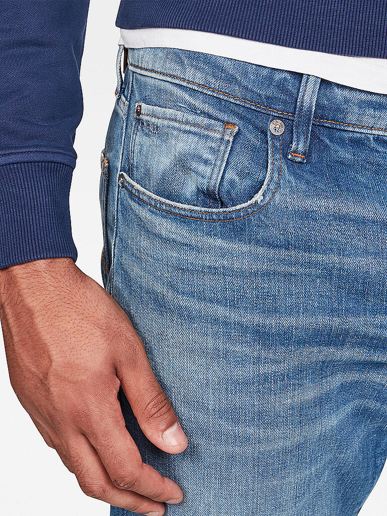 G-STAR RAW | Jeans Straight-Tapered-Fit 3301 | blau