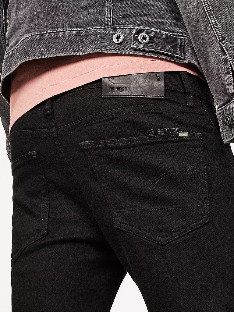 G-STAR RAW | Jeans Super-Slim-Fit REVEND | schwarz