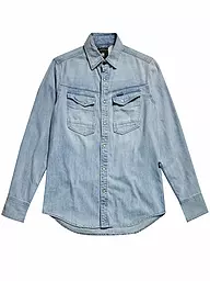 G-STAR RAW | Jeanshemd  | hellblau