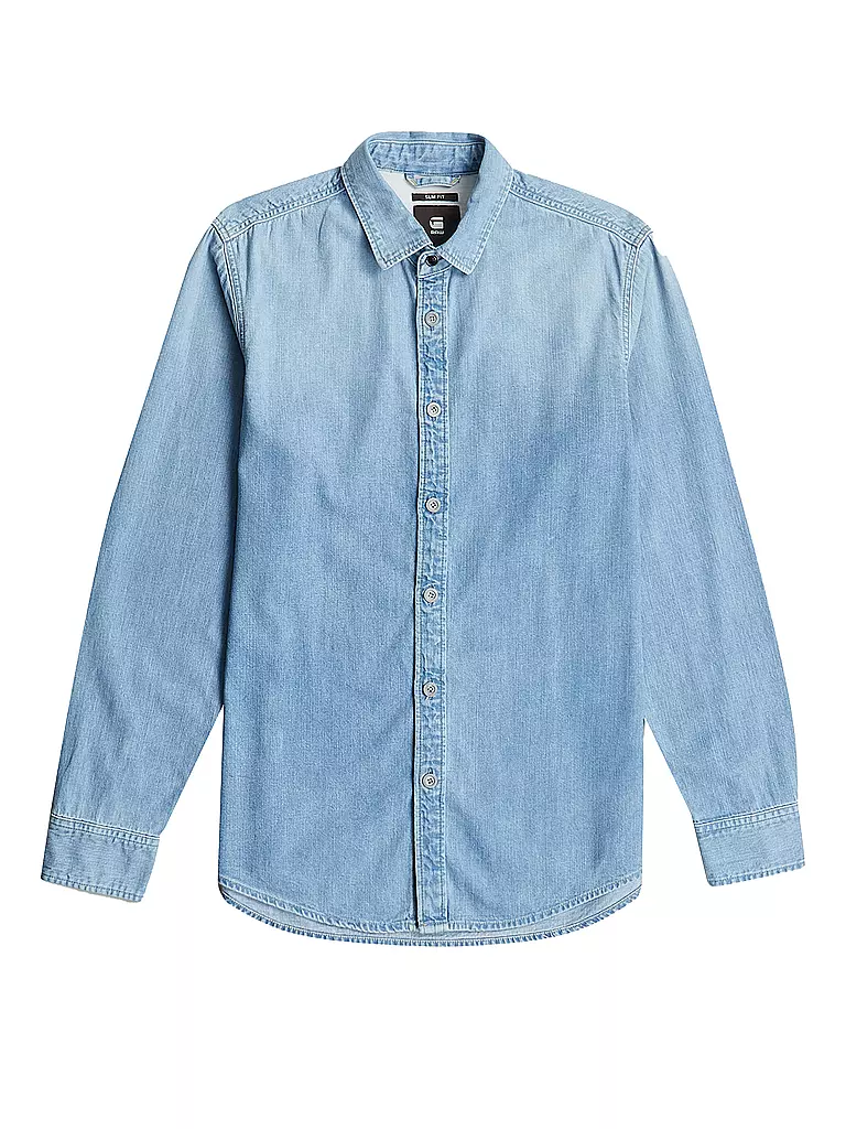 G-STAR RAW | Jeanshemd Slim Fit | hellblau