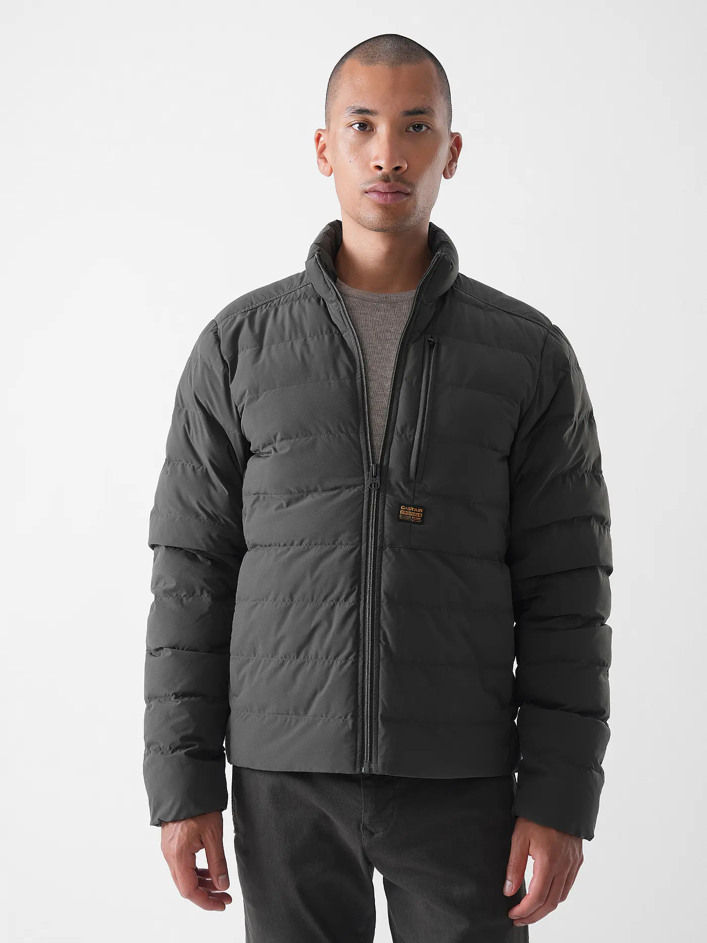 G-STAR RAW | Leichtsteppjacke | grau