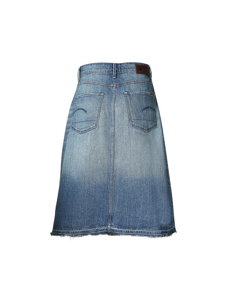 G-STAR RAW | Midi Jeansrock | blau