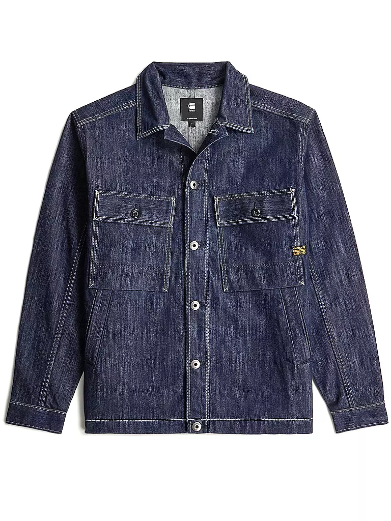 G-STAR RAW | Overshirt MOSA  | dunkelblau