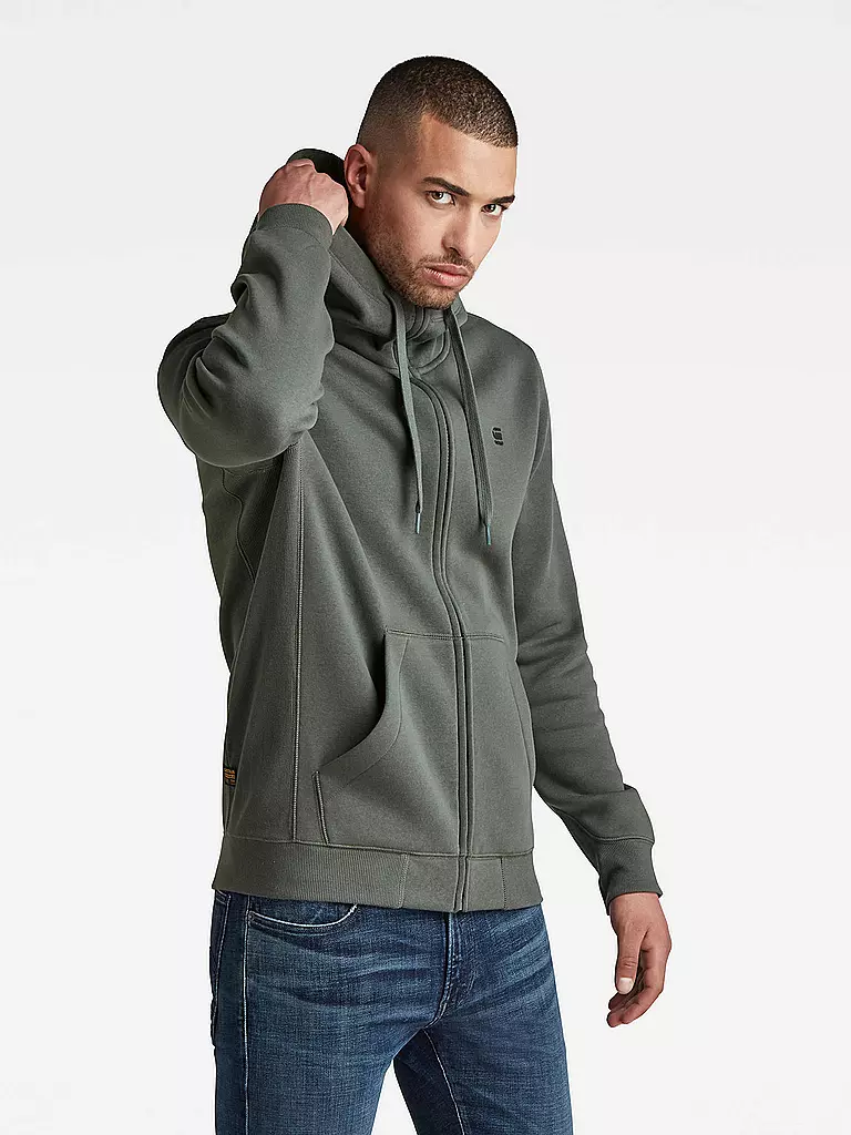 G-STAR RAW | Sweatjacke  | grau