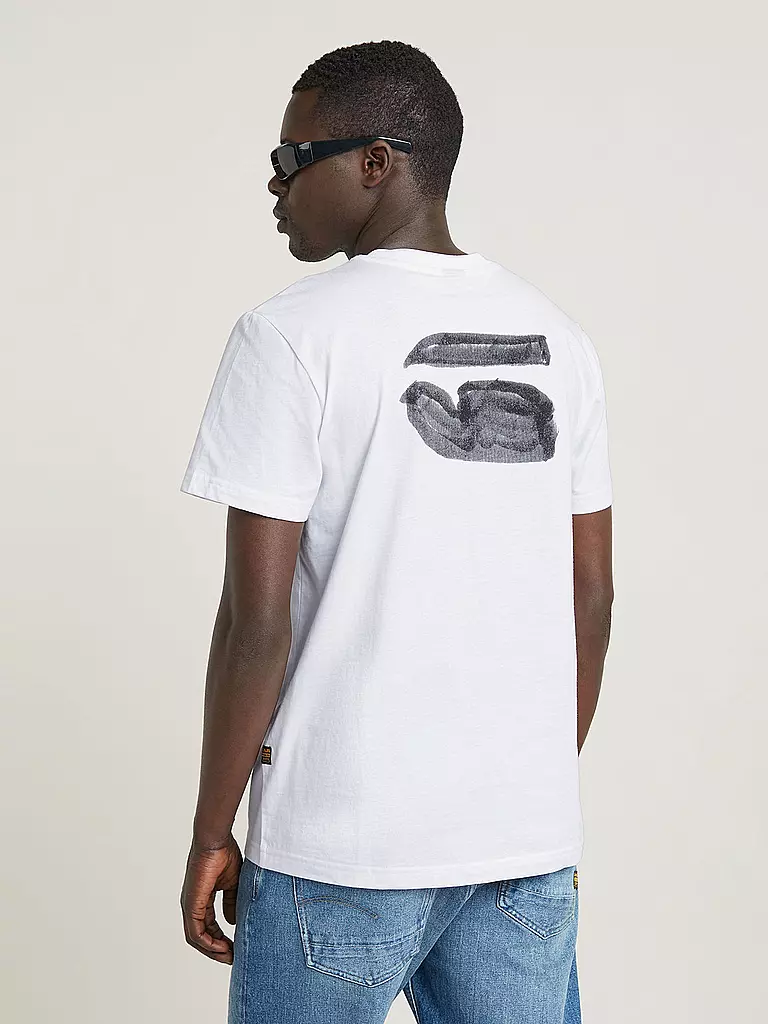 G-STAR RAW | T-Shirt Burger | weiss
