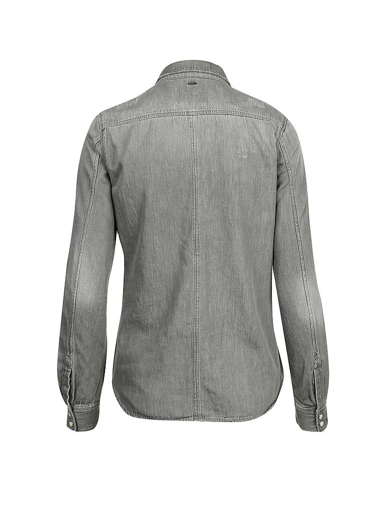 G-STAR | Jeansbluse | grau