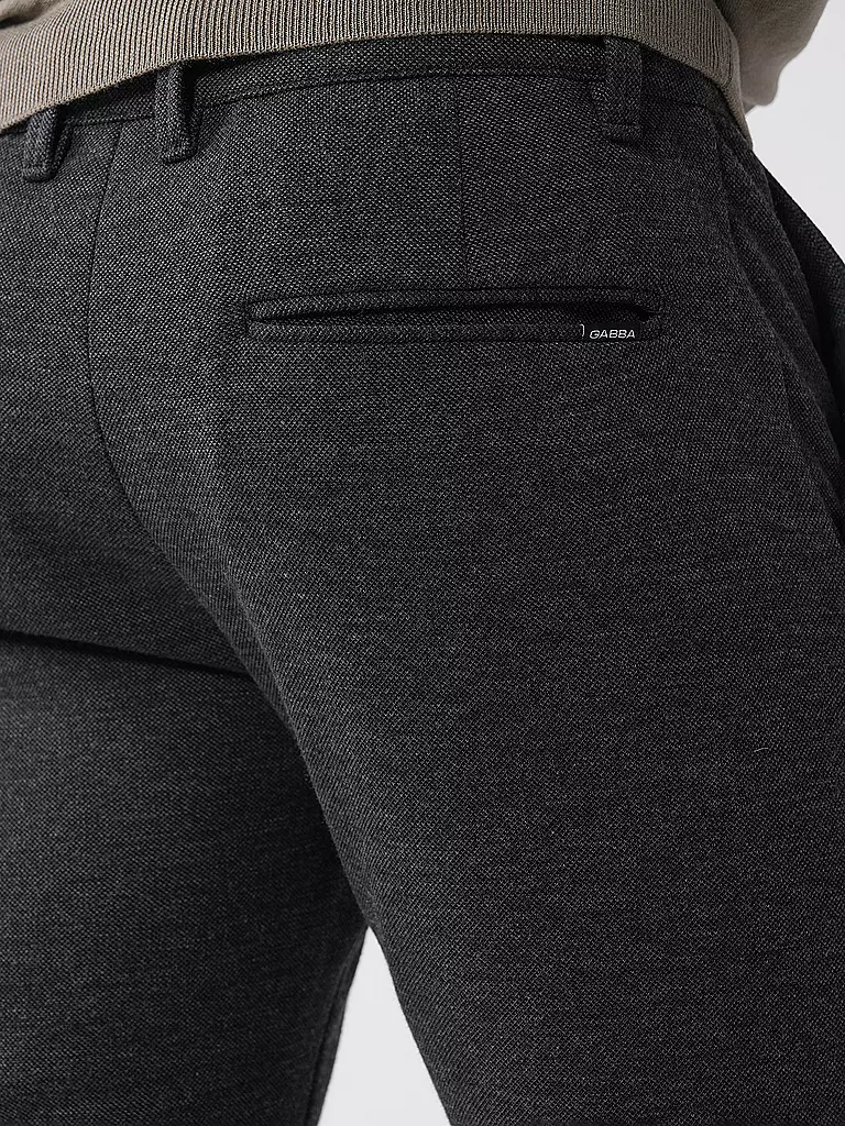 GABBA | Chino PISA GKNIT | grau