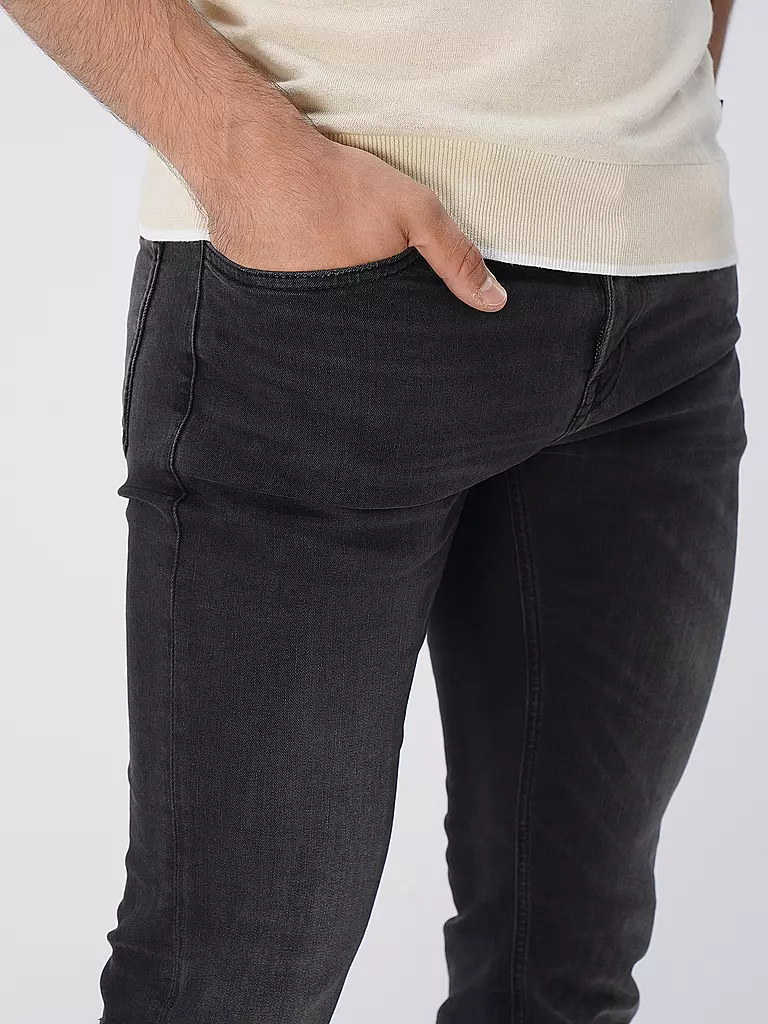 GABBA | Jeans Slim Tapered Fit "Jones" | grau