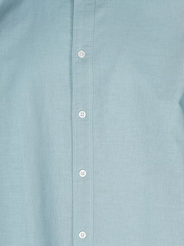 GABBA | Leinenhemd Regular Fit RATTER | blau