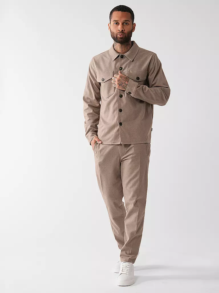 GABBA | Overshirt CLIPPER SHAFI  | braun