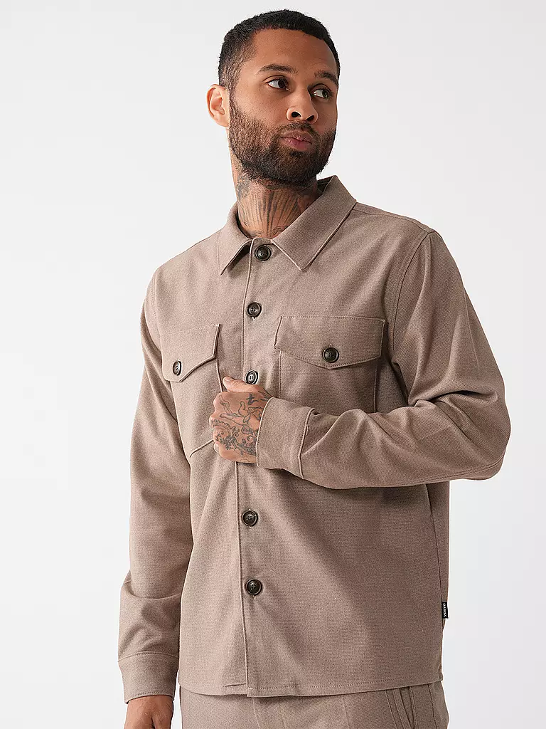GABBA | Overshirt CLIPPER SHAFI  | braun