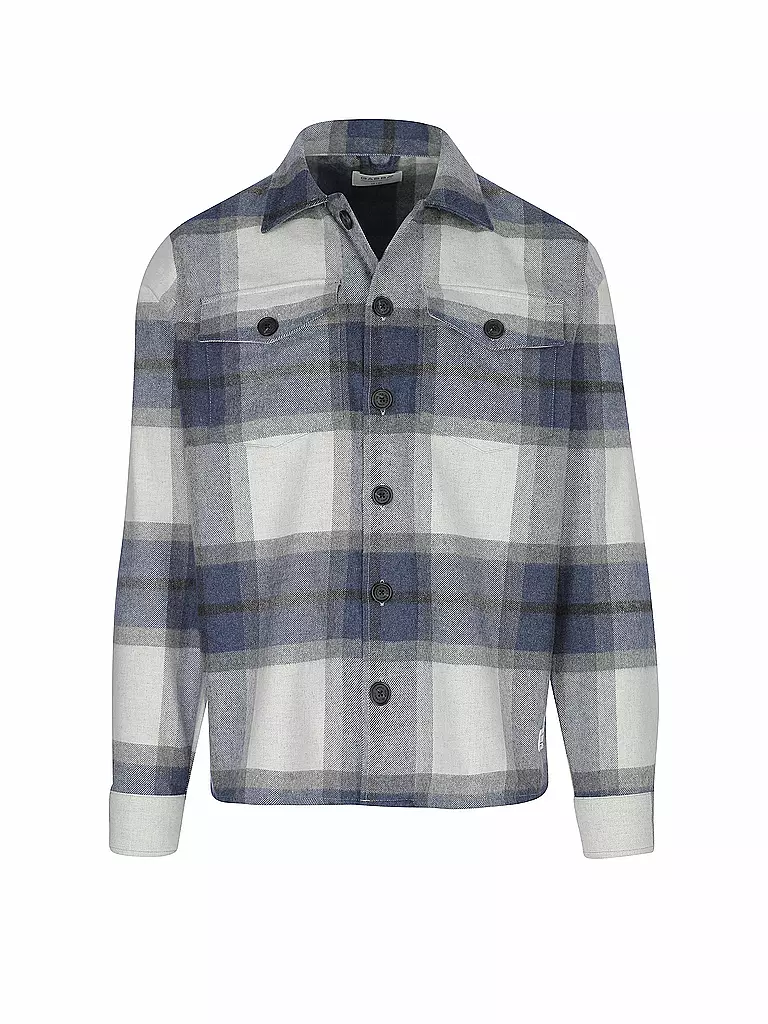 GABBA | Overshirt Clipper | blau