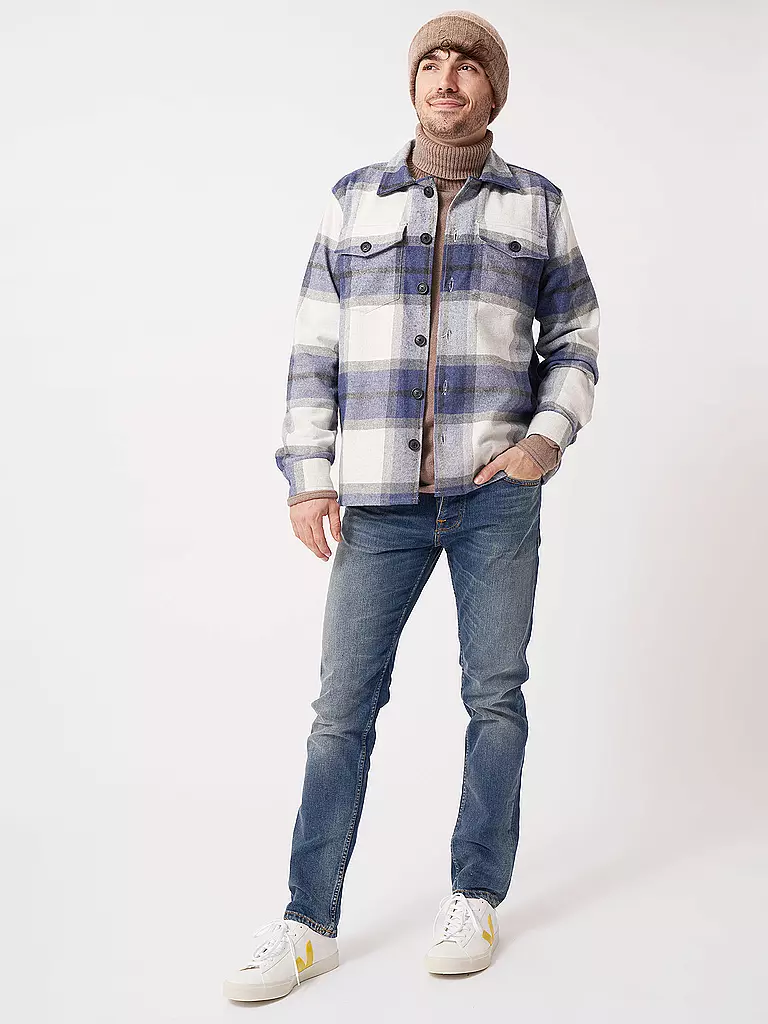 GABBA | Overshirt Clipper | blau