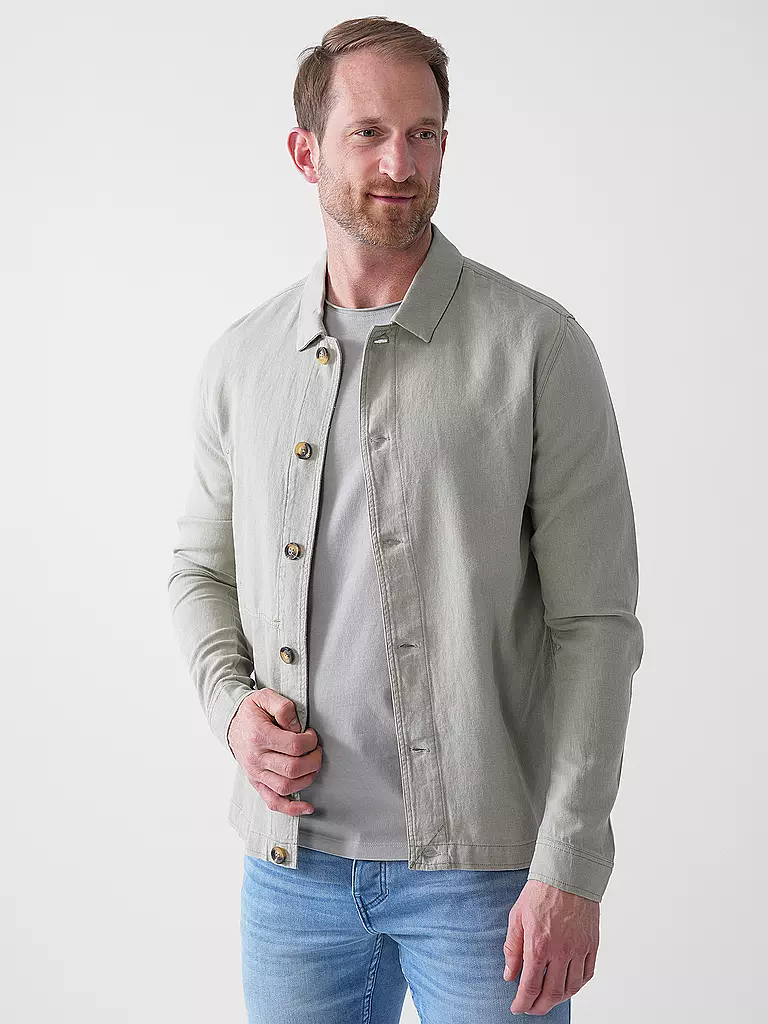 GABBA | Overshirt PETER LINO | olive