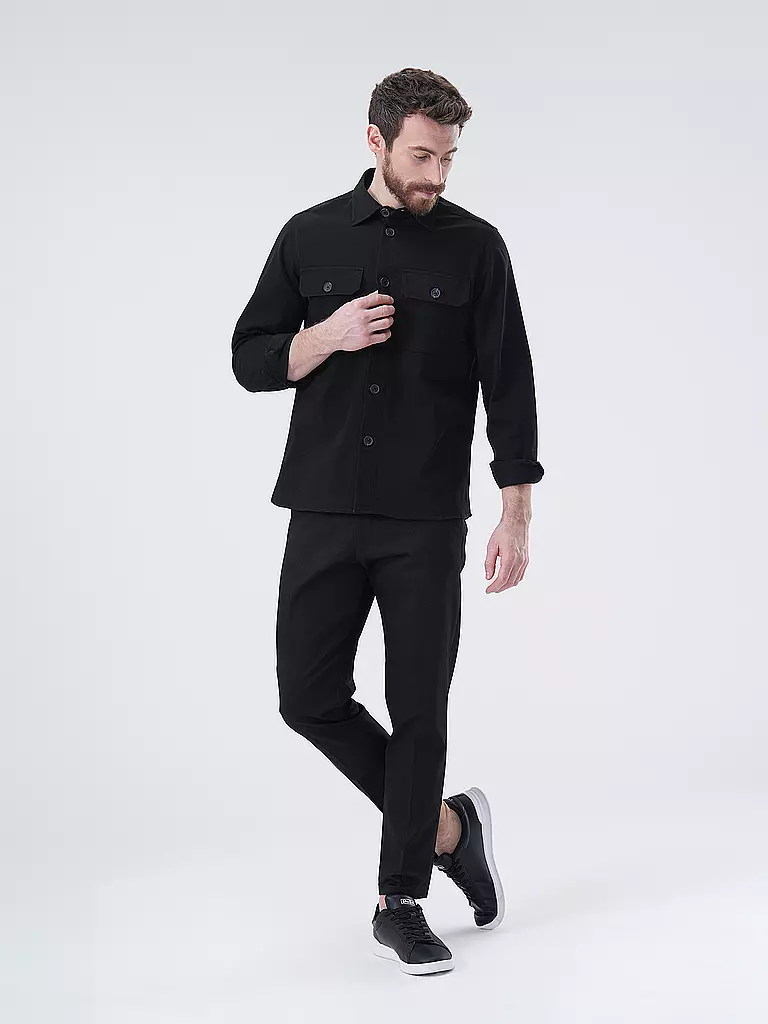 GABBA | Overshirt Topper | schwarz