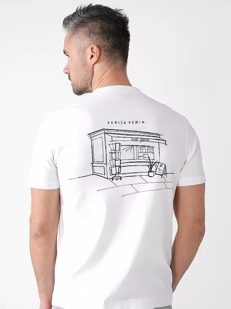 GABBA | T-Shirt DUNE KIOSK | weiss